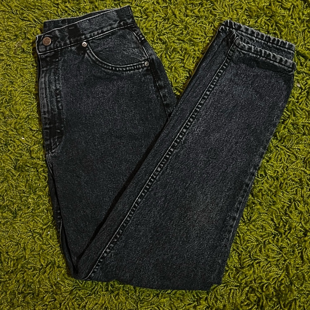 Vintage High Waisted Tapered Mom Jeans